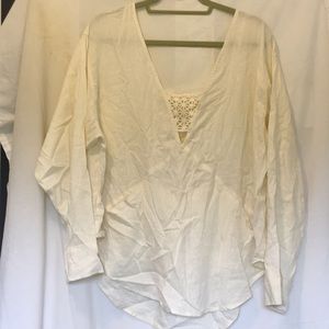 Free people linen long sleeve